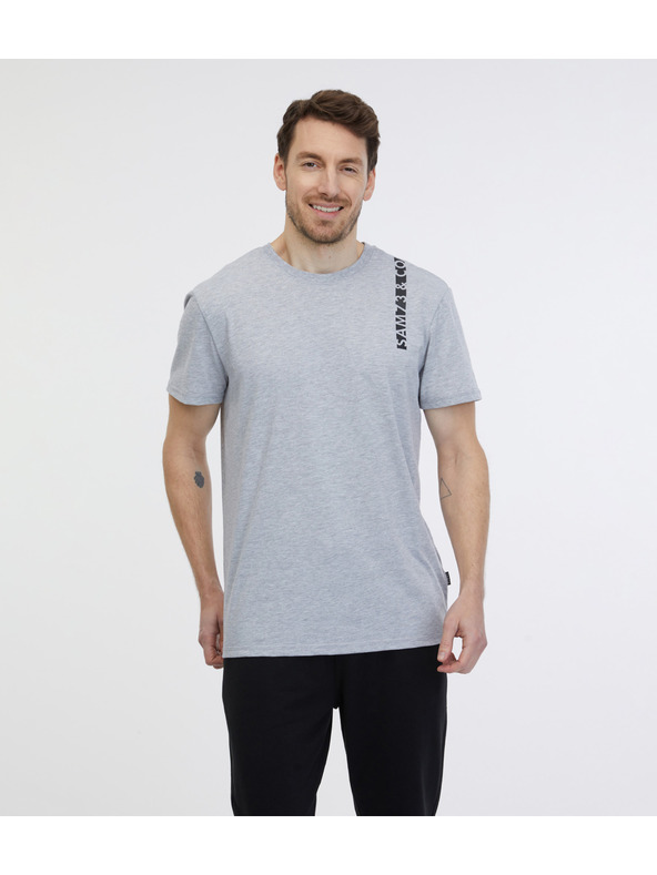 Sam 73 Maglietta da uomo grigio chiaro SAM 73 Fabio