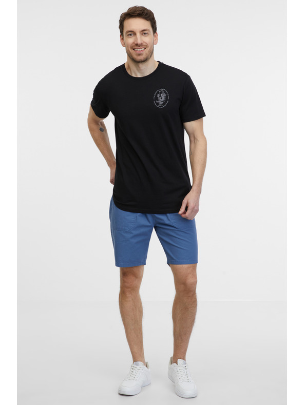 Sam 73 Maglietta nera da uomo SAM 73 Felipe