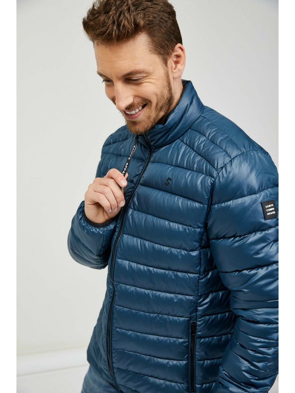 Sam 73 Giacca trapuntata da uomo blu scuro SAM 73 Otto