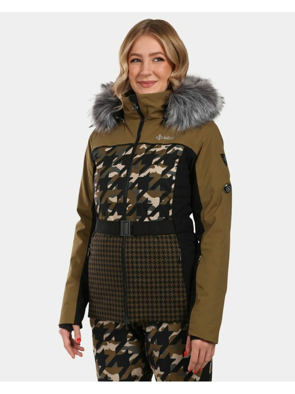 Kilpi Giacca da sci donna Kilpi CLAIR-W Khaki