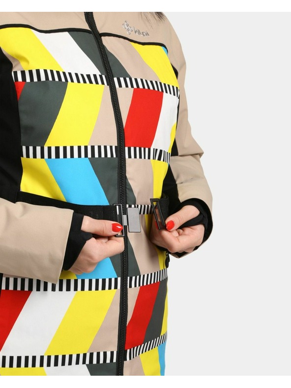 Kilpi Giacca da sci Kilpi CLAIR-W Donna Beige