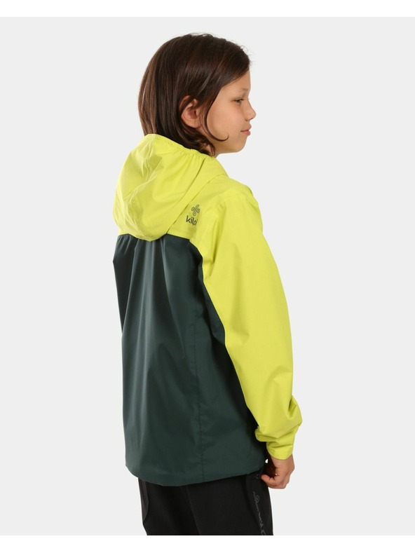 Kilpi Giacca outdoor da ragazzo Kilpi ORLETI-JB Verde scuro