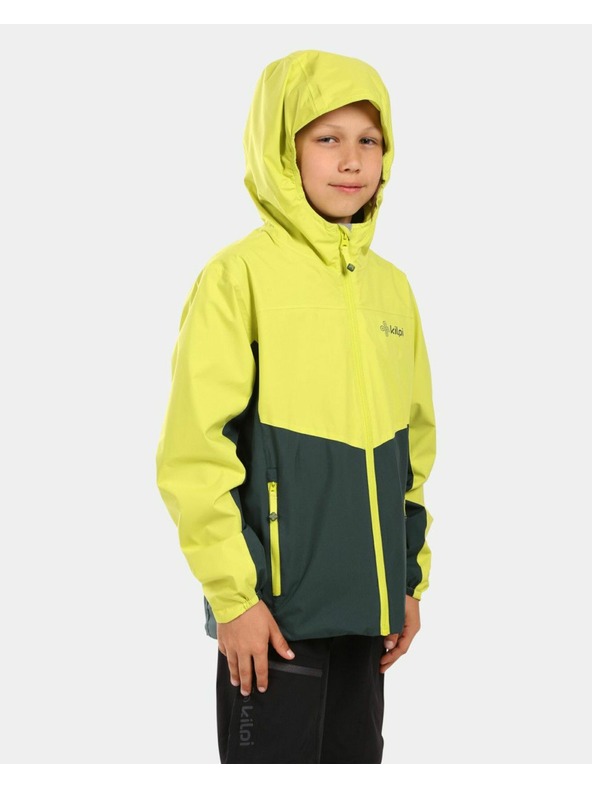 Kilpi Giacca outdoor da ragazzo Kilpi ORLETI-JB Verde scuro