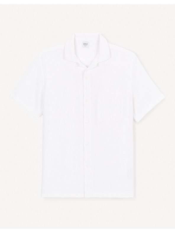 Celio Camicia bianca da uomo Celio Decolml