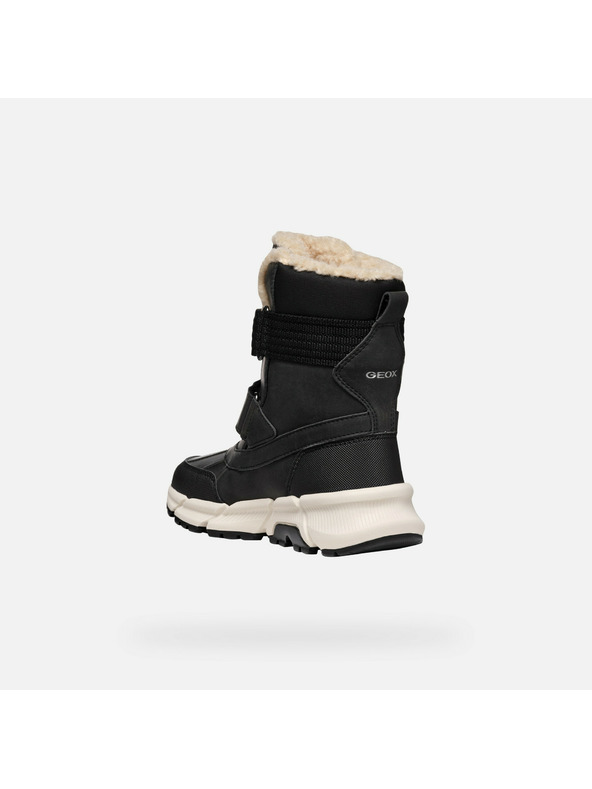 Geox Nero Ragazzi Stivaletti Geox Flexyper Plus