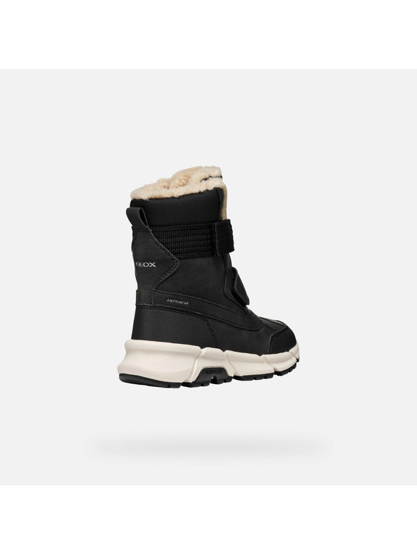 Geox Nero Ragazzi Stivaletti Geox Flexyper Plus