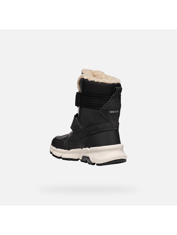 Geox Nero Ragazzi Stivaletti Geox Flexyper Plus