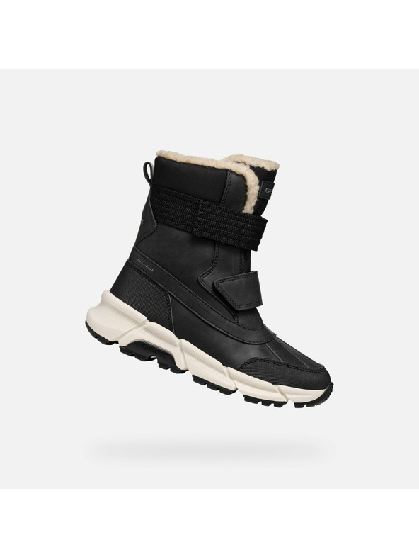 Geox Nero Ragazzi Stivaletti Geox Flexyper Plus