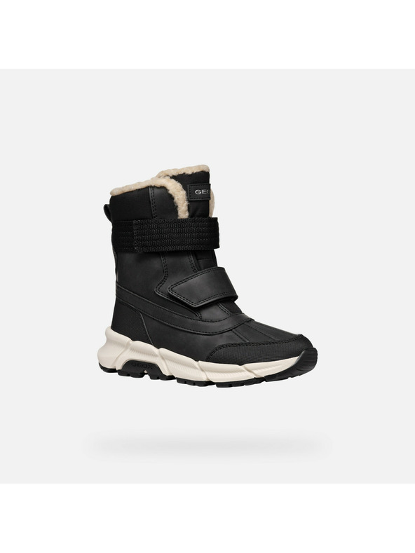 Geox Nero Ragazzi Stivaletti Geox Flexyper Plus