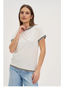 Moodo T-shirt bianca donna Moodo