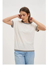 Moodo T-shirt bianca donna Moodo