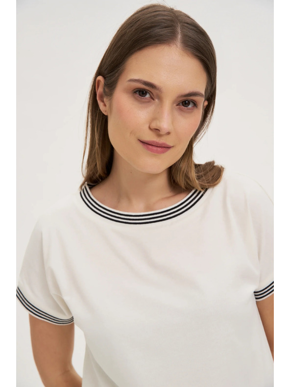 Moodo T-shirt bianca donna Moodo
