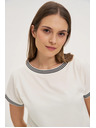 Moodo T-shirt bianca donna Moodo