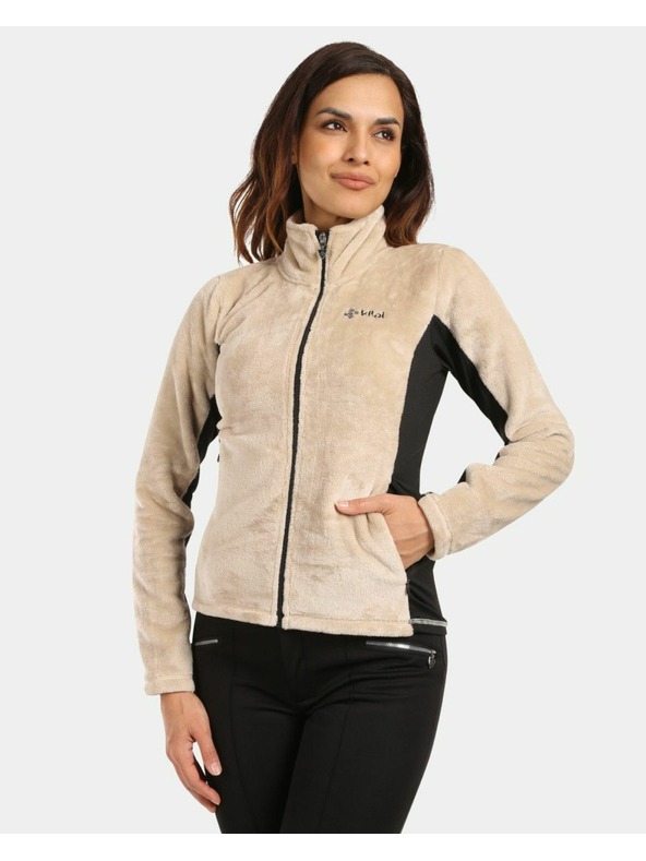 Kilpi Felpa in pile da donna Kilpi SKATHI-W Beige