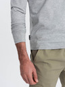 Ombre Clothing T-shirt basic grigia da uomo Ombre Clothing