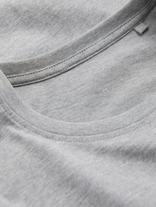 Ombre Clothing T-shirt basic grigia da uomo Ombre Clothing