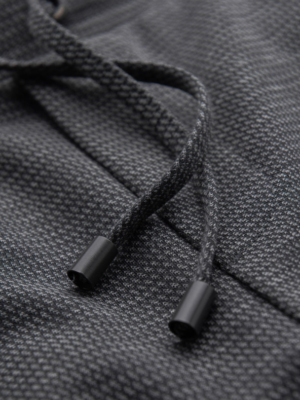 Ombre Clothing Pantaloncini corti strutturati in maglia da uomo con vita elastica Ombre Clothing