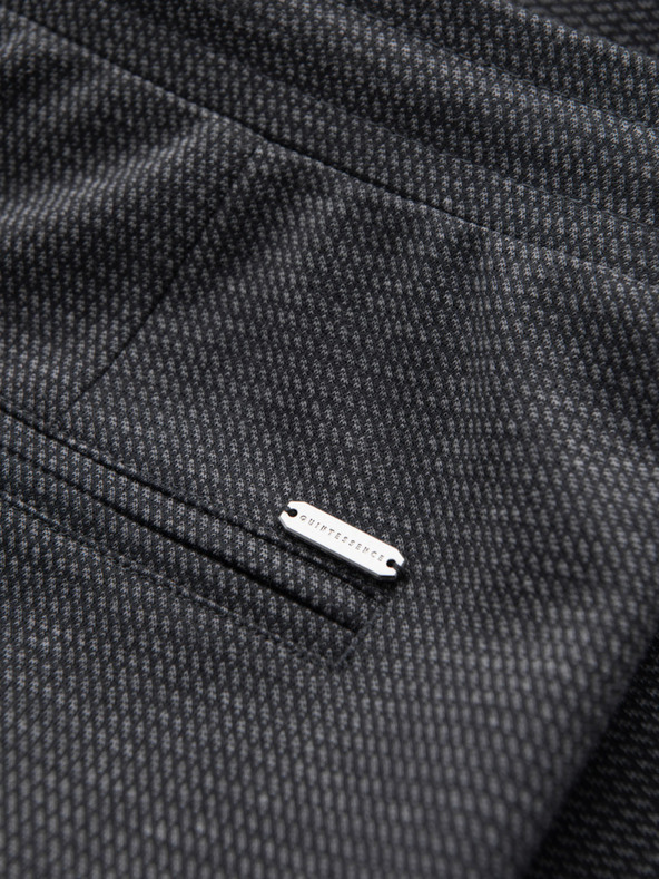 Ombre Clothing Pantaloncini corti strutturati in maglia da uomo con vita elastica Ombre Clothing