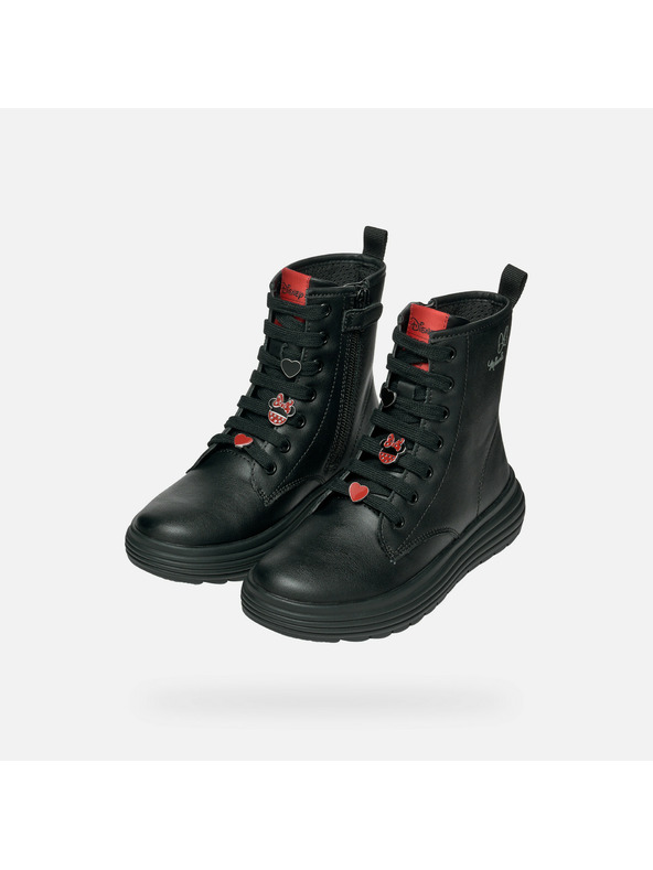 Geox Nero Ragazze Stivaletti Geox Phaolae
