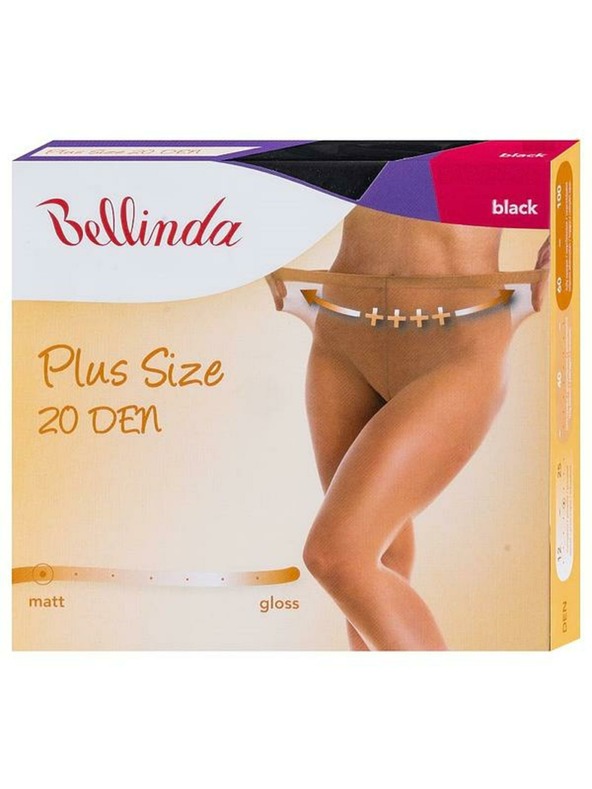 Bellinda Collant nero Bellinda PLUS SIZE 20 DEN